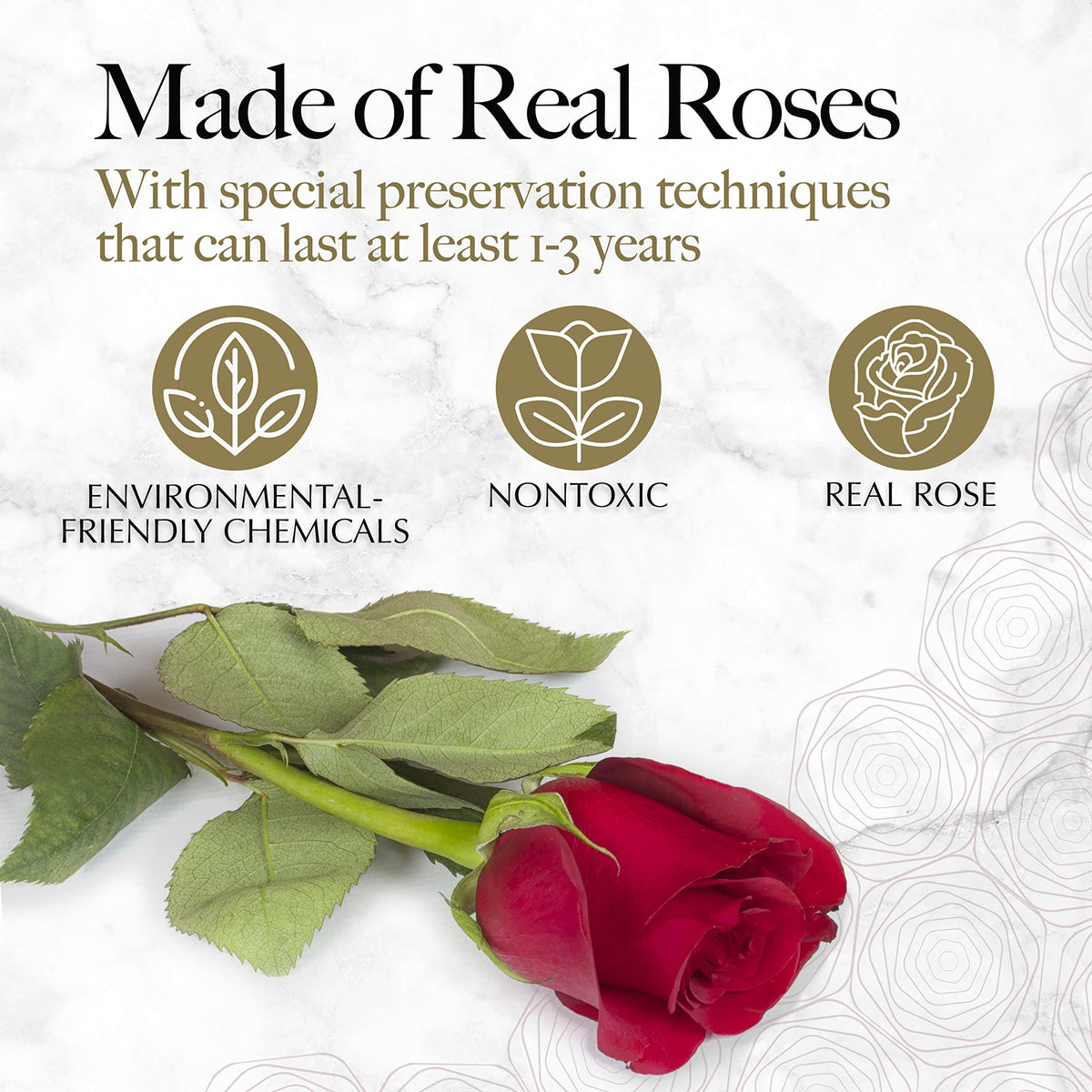 GLAMOUR BOUTIQUE 16 Forever Flower Heart Shape Box - Preserved Roses, Immortal Roses Gift for Her Eternal Rose Preserved Flowers for Delivery Mothers Day Women Valentines Day Gifts for Wife - Red