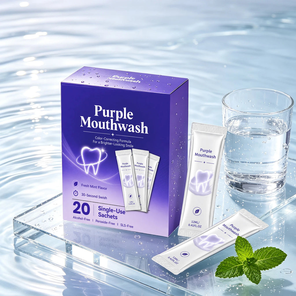 20 Pieces Mouthwash Deeply Cleaning Fresh Breath Improve Oral Environment For Gums Care Travel Convenient Carry Mouthwash Liquid