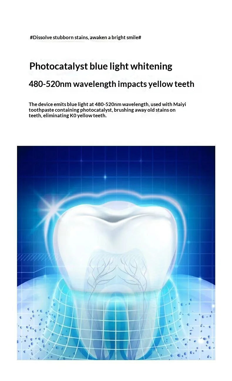 Adult U-Shaped Electric Toothbrush 360° Intelligent Cleaning USB Rechargeable Automatic Toothbrush